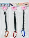 AS-1033พวงกุญแจก้ามปูยางยืด(12ชิ้น)