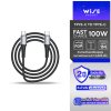 สายชาร์จ WISE USB C-C nylon cable 100W