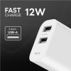 WISE อะแดปเตอร์ 12W หัวชาร์จ 2 พอร์ต USB-A Adapter FAST CHARGER ชาร์จเร็ว