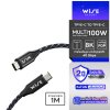 สาย HDMI WISE USB C to C cable 100W 8K/4K