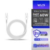 สายชาร์จ WISE USB C-C cable 60W SC-500C