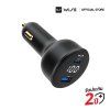 WISE CAR CHARGER 100W PD LED พอร์ต USB-A , USB-C ใช้งานได้ทั้ง Android, iOS