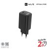 WISE ADAPTER หัวชาร์จเร็ว 65W จอ LED หัวชาร์จ Type C