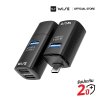 WISE Mini USB Hub Type C - USB A 3 ports
