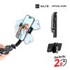 WISE SMARTPHONE STAND ไม้เซลฟี่บลูทูธ 4in1 วัสดุทนทาน ABS + สแตนเลส แข็งแรง