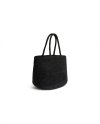 RIKO RAFFIA TOTE in black