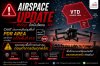 AIRSPACE UPDATE แจ้งนักบินโดรนทุกท่าน AIRSPACE UPDATE แจ้งนักบินโดรนทุกท่าน