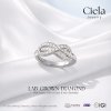 แหวนเพชร Infinity Knot  สายมู เสริมความความรัก l Ciela Jewelry