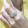  Emerald Cut Eternity Band 