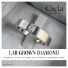 แหวนเกลี้ยงฝังเพชร Emerald Cut ทรงเหลี่ยม
