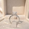 แหวนเพชรเม็ดเดี่ยว Hidden Pave Solitaire