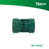 NANO เต้ารับคู่มีกราวน์ และม่านนิรภัย 16A 250V ขนาด 3 ช่อง Classic series สีเหลือง (1 ชิ้น/กล่อง, 10 ชิ้น/กล่อง) รุ่น NN-P602Y