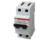 S202M-C63 2P 10KA ABB เซอร์กิตเบรกเกอร์