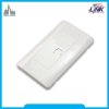 SHINY EXCLUSIVE FACE PLATE 1 PORT w/Shutter หน้ากากขาวเงาสวยสุดหรูมีชัตเตอร์