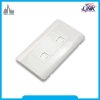 SHINY EXCLUSIVE FACE PLATE 2 PORT w/Shutter หน้ากากขาวเงาสวยสุดหรูมีชัตเตอร์
