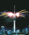 Auckland s Sky Tower สิ่งก่อสร้างที่สูงที่สุดใจกลางเมือง