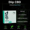 Diip CBD Oil Sachets 300mg Natural Flavor