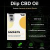 Diip CBD Oil Sachets 150mg Chamomile and Honey Flavor