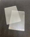 (10ชิ้นต่อแพ็ค) Side loader 94mm x 69 mm กรอบสำหรับใส่การ์ดด้านข้าง กันรอยขีดข่วน ป้องกันการ์ดงอ ไม่ดูดโฮโลแกรม