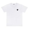 CDG PLAY Basic Black Heart T-shirt White