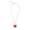 Gold Plated Dendrobium Pendant