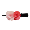 Clear-Coated Double Hydrangea on Hair Clip