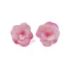 Clear-Coated Hydrangeas Earrings