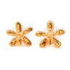 Gold-Plated Trichoglottis cirrhifera orchid Earrings