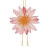 Clear-Coated Water Lily Adjustable Necklace