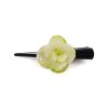 Clear-Coated Hydrangea Hair Clip