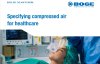 Specifying Compressed air for healthcare