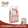 Kasty Tofu Litter ทรายแมวเต้าหู้ สูตร สตรอเบอรี่ ชีสเค้ก ไร้ฝุ่น จับตัวเป็นก้อนเร็ว