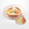 มะกะโรนีกราแตงผสมเนื้อปลาแช่แข็ง (Tokuyou Koura Gratin)