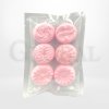 เวเฟอร์รูปดอกไม้สีชมพู (Monaka Flower Pink คละลาย)