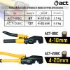 คีมตัดเหล็กไฮดรอลิค ACT 4-20mm HYDRAULIC REBAR CUTTER APPLINANCE