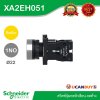 Schneider Electric สวิตช์ปุ่มกดหัวเรียบ กดค้าง ขนาด 22 mm. สีเหลือง 1NO | XA2AH051