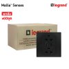ยกลัง | Legrand ชุดเต้ารับคู่ + เต้ารับUSB + เต้ารับ Type C สีดำ รุ่นมาเรียเซนต์ | Mallia Senses | 281204MB