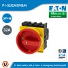 EATON Moeller Series P1 Main Switch 32A 3Pole+N Emergency Switching Off Function | P1-32/EA/SVB/N