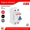 ABB F202 A-40/0.03 Residual Current Circuit Breaker (RCCB) 2P, TypeA, 30mA, 40A รุ่น F200 l 2CSF202101R1400