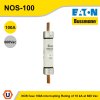 EATON Bussmann Series NOS Fuse Class K5 Fuse 100A Interrupting Rating of 10 kA at 600 Vac | NOS-100