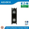EATON A22 Pushbutton Contact Block 1 CONTACT | A22-EK10