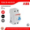 ABB F202B-40/0.03 กันดูด  2โพล 40แอมป์ Type B RCCB 40A 2P 30mA สำหรับ EV Charger 2CSF202568R1400