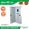 Schneider Electric ตู้โหลดเซ็นเตอร์สแควร์ดี แบบเมนเบรกเกอร์ รุ่น 42 ช่อง 3 เฟส 4 สาย | QO3-100EZ42G/SN
