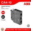 ABB Auxiliary Contact - 1NO, 1 Contact, Front Mount, 6A | CA4-10 | 1SBN010110R1010