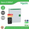 Schneider Electric ตู้โหลดเซ็นเตอร์ รุ่น Square D DBSeT ขนาด 12 ช่อง + MCCB รุ่น EZC 3P 100A 30kA