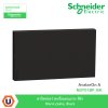 Schneider Electric ฝาปิดช่องว่างพร้อมตะแกรง สีดำ Blank Plate, Black รุ่น AvatarOn A M3T01BP_BK