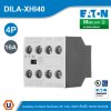 EATON อุปกรณ์เสริมคอนแทค, 4P, Ith 16A, 4 N/C, Front Fixing, Screw Terminals,DILA, DILM7 - DILM38 | DILA-XHI40