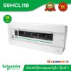 Schneider ตู้สแควร์ดี18 ช่อง สำหรับไฟ 1 เฟส 2 สาย 240 โวลต์ พร้อมกราวด์บาร์ (GND) รุ่นคลาสสิค พลัส | S9HCL118