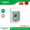 Schneider Electric ตู้กันน้ำ MINI KAEDRA รุ่น 4 ช่อง IP65 เหมาะสำหรับใส่เบรกเกอร์แบบเกาะราง (ใส่เบรกเกอร์ EV) | 13441
