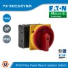 Eaton series P3 Main switch, P3, 100A, flush mounting, 3P + N, Emergency switching off function l P3-100/EA/SVB/N